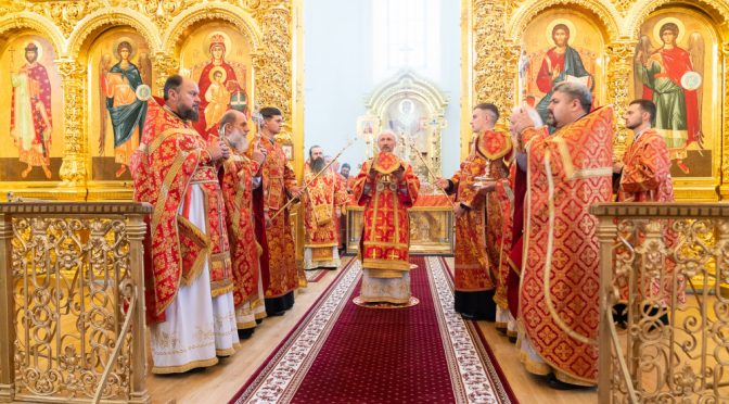 Епископ Порфирий принял участие в торжествах в честь преподобномученика Серафима, архимандрита Жировичского