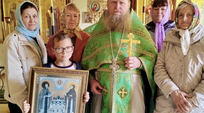 В Покровском храме епархии отметили день памяти святых благоверных князей Петра и Февронии