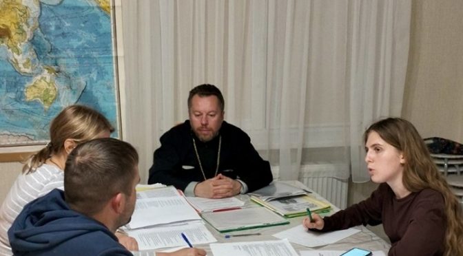 В воскресной школе островецкого храма состоялся первый в новом учебном году педсовет