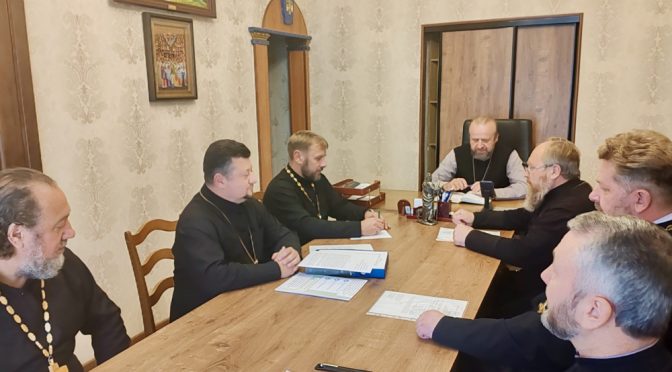 В Лидском епархиальном управлении обсудили ход строительства храмов