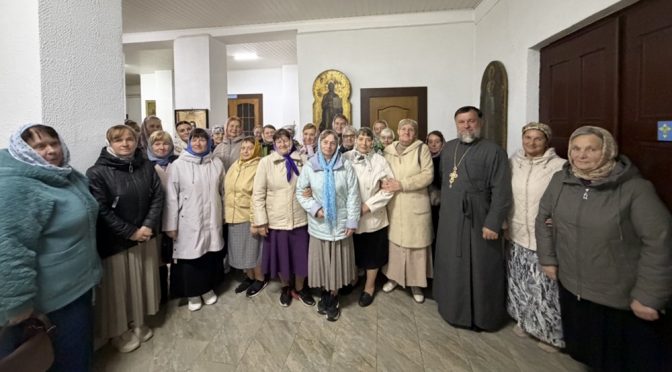 В Преображенском соборе Сморгони состоялось собрание сестричества милосердия